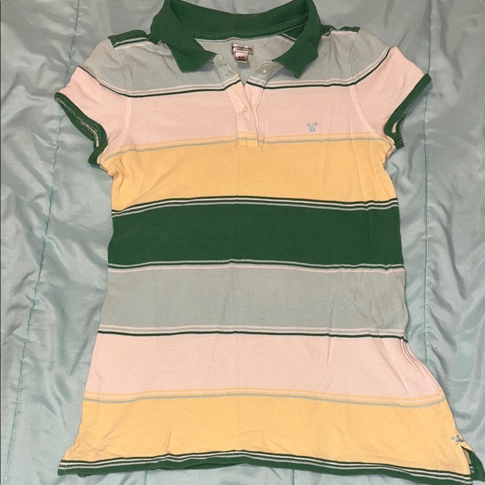 American Eagle Vintage polo top